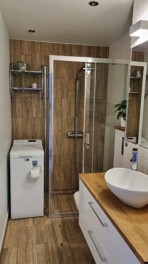 Apartament Z Zolta Osmiornica Appartamento Danzica Esterno foto