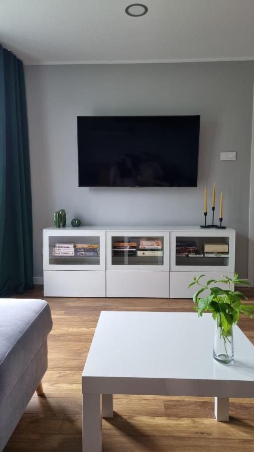 Apartament Z Zolta Osmiornica Appartamento Danzica Esterno foto