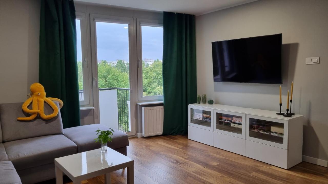 Apartament Z Zolta Osmiornica Appartamento Danzica Esterno foto
