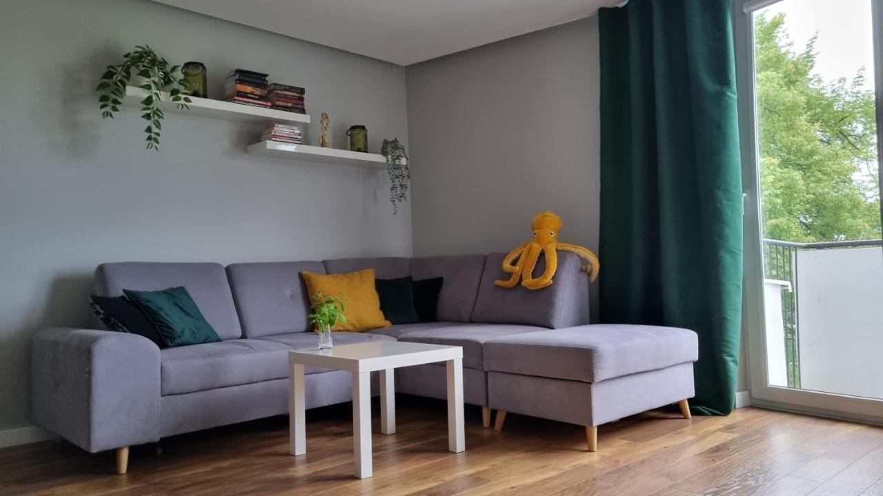 Apartament Z Zolta Osmiornica Appartamento Danzica Esterno foto